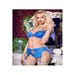 Ensemble Lady Lace 3 Pièces CR4192 Bleu