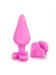 Plug anal silicone Be Mine Naughty Candy Heart