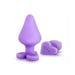 Plug anal silicone Fuck Me Naughtier Candy Heart