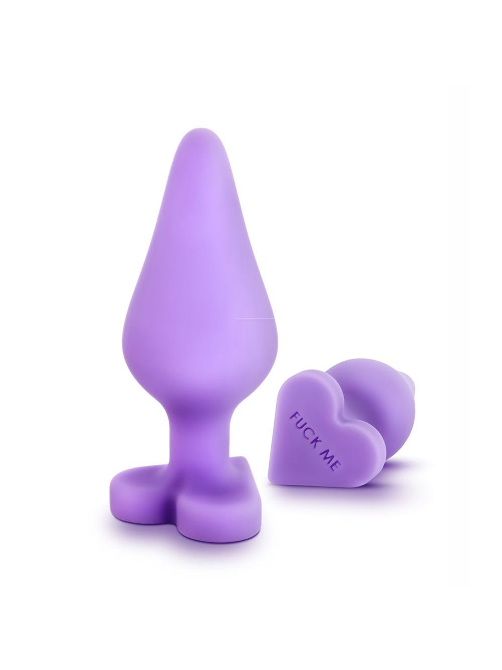 Plug anal silicone Fuck Me Naughtier Candy Heart main product photo