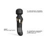 Stimulateur Wand Dual Orgasms Black & Gold Edition