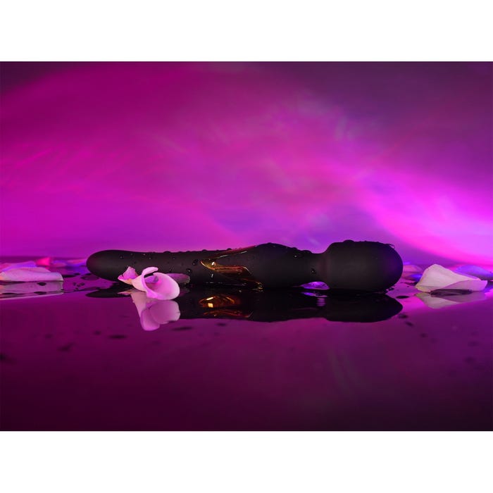 Stimulateur Wand Dual Orgasms Black & Gold Edition
