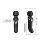 Stimulateur Wand Dual Orgasms Black & Gold Edition