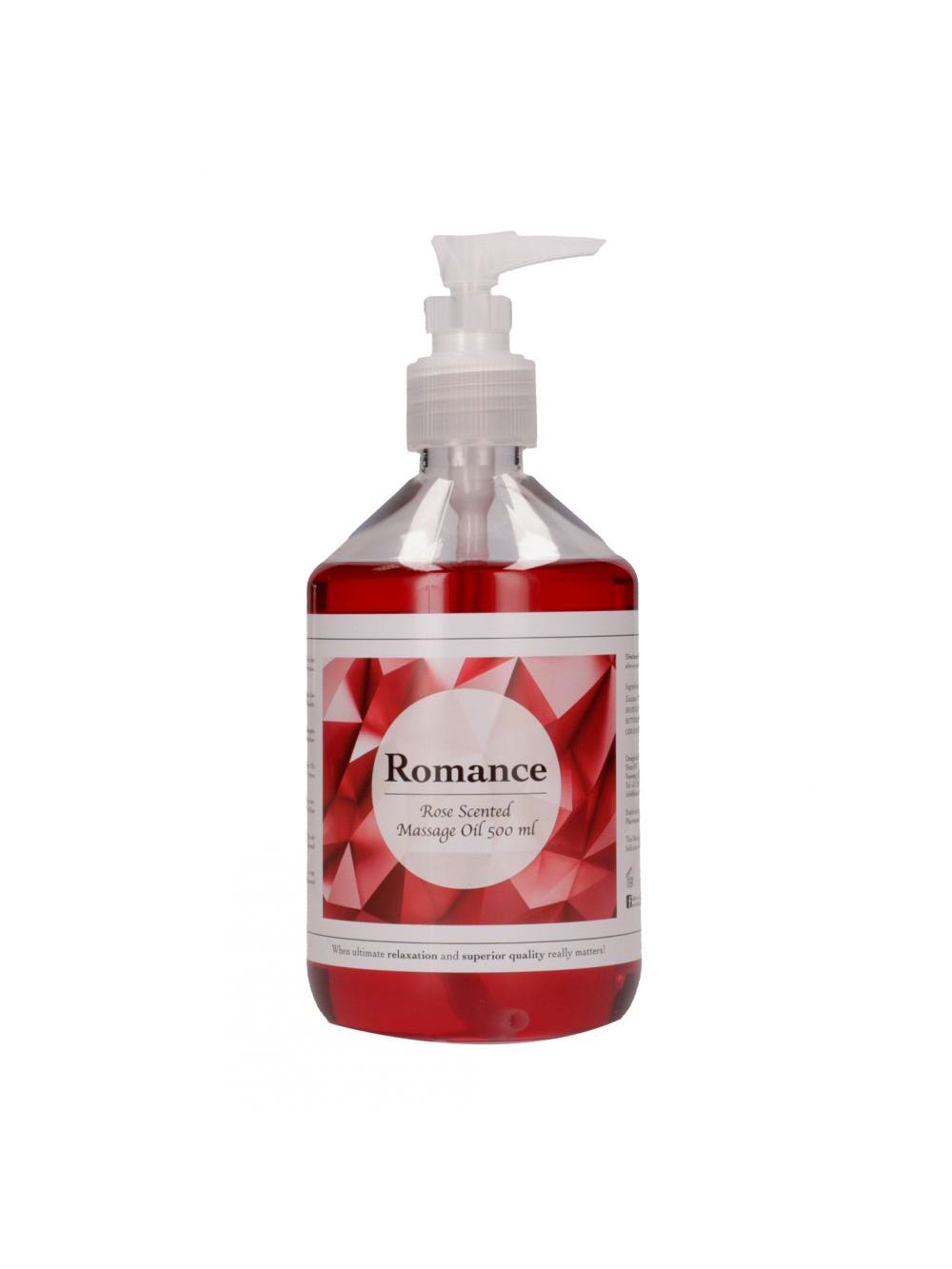 Huile de Massage aux Herbes Romance Rose main product photo