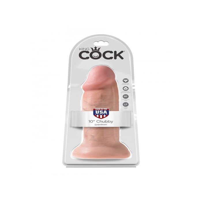 Gode Ventouse 25,4 cm Chubby King Cock