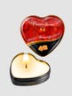 Bougie de massage mini coeur caramel 35 ml