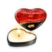 Bougie de massage mini coeur caramel 35 ml