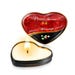 Bougie de massage mini coeur bubble gum 35 ml