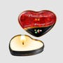 Bougie de massage mini coeur bubble gum 35 ml