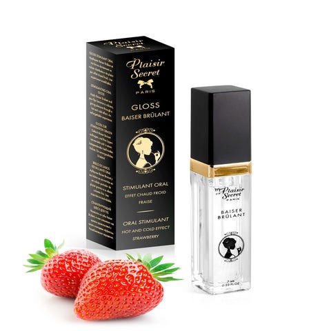 Gloss effet chaud-froid Baiser Brûlant fraise