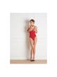 Body Culotte Seins Nus Tapage Nocturne Rouge