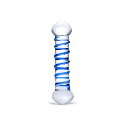 Dildo en Verre Spiral 16,5 cm
