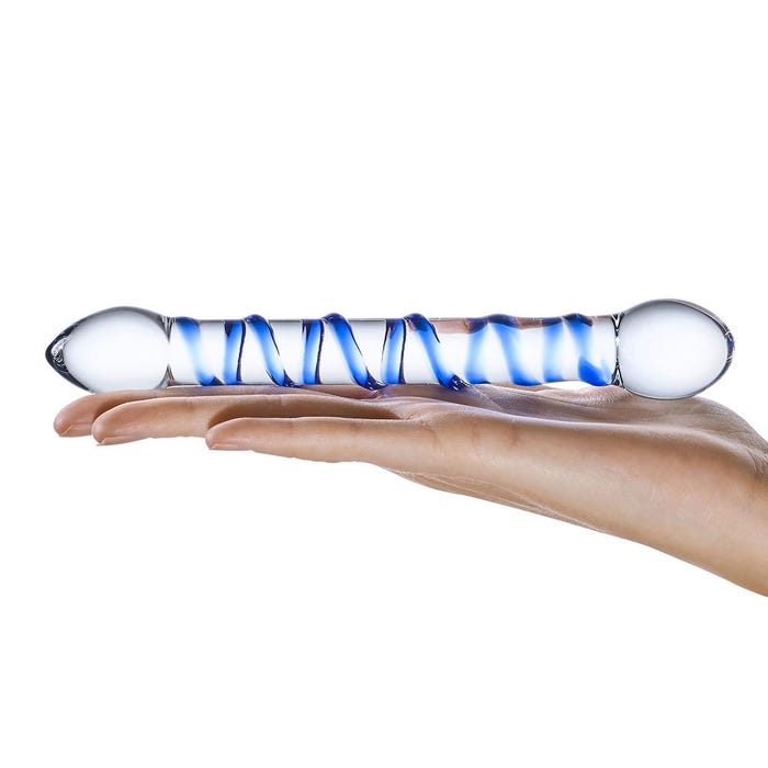 Dildo en Verre Spiral 16,5 cm