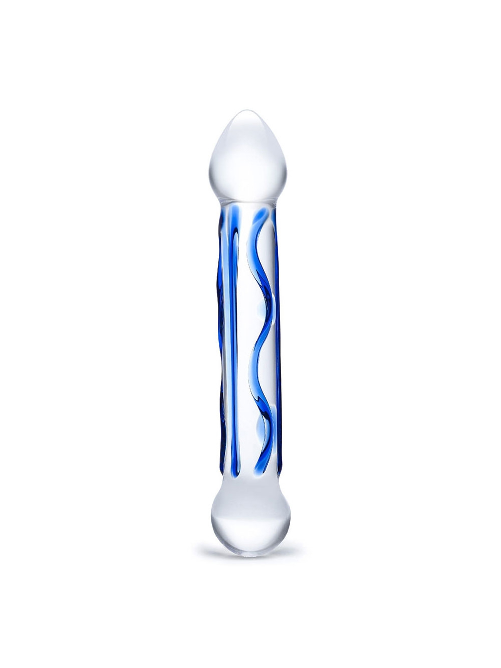 Dildo en Verre Full Tip Textured