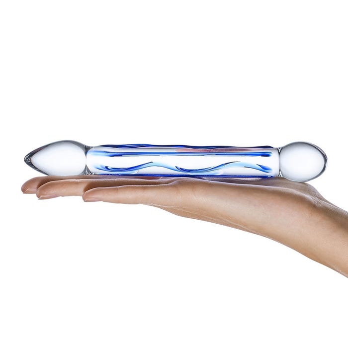 Dildo en Verre Full Tip Textured