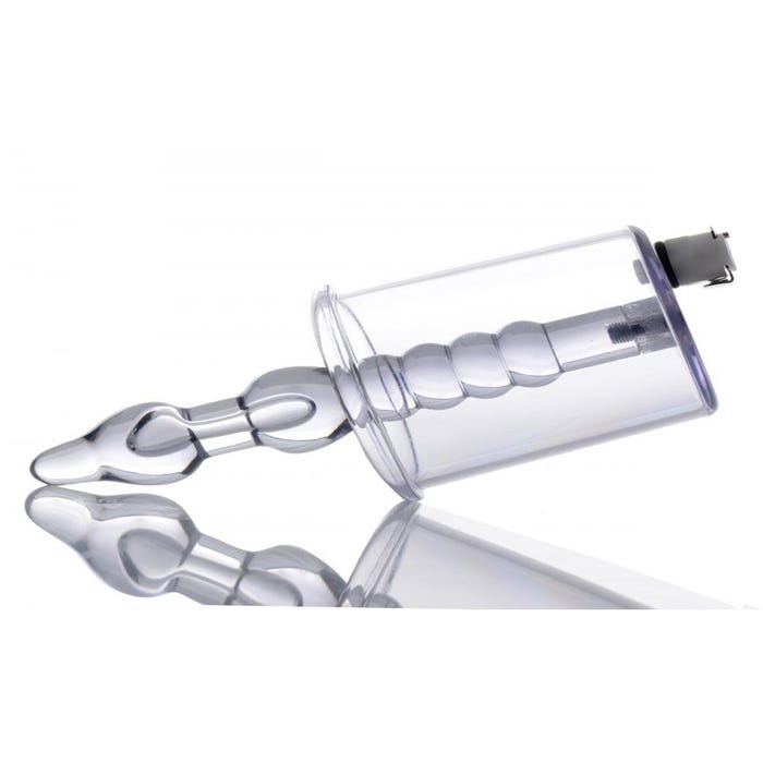 Plug Anal Perlé avec Dispositif d'Aspiration