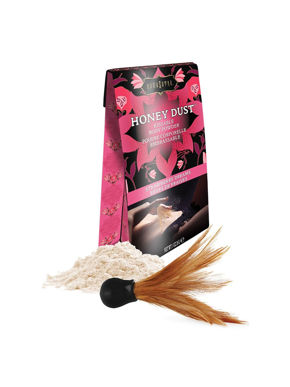 Poudre corporelle embrassable Honey Dust rêves de fraises 28 g main product photo
