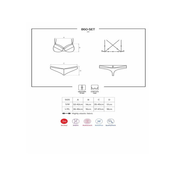 Ensemble 2 Pièces 860-SET-3 Rouge