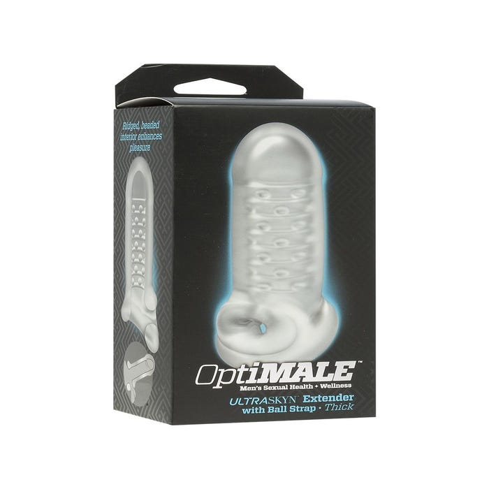 Doc Johnson OptiMALE Extender with Ball Strap Thick