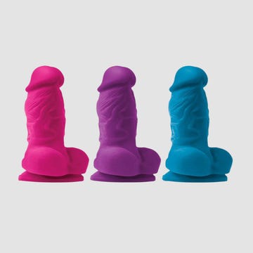 Dildo Colours Pleasures Ferme 10 cm