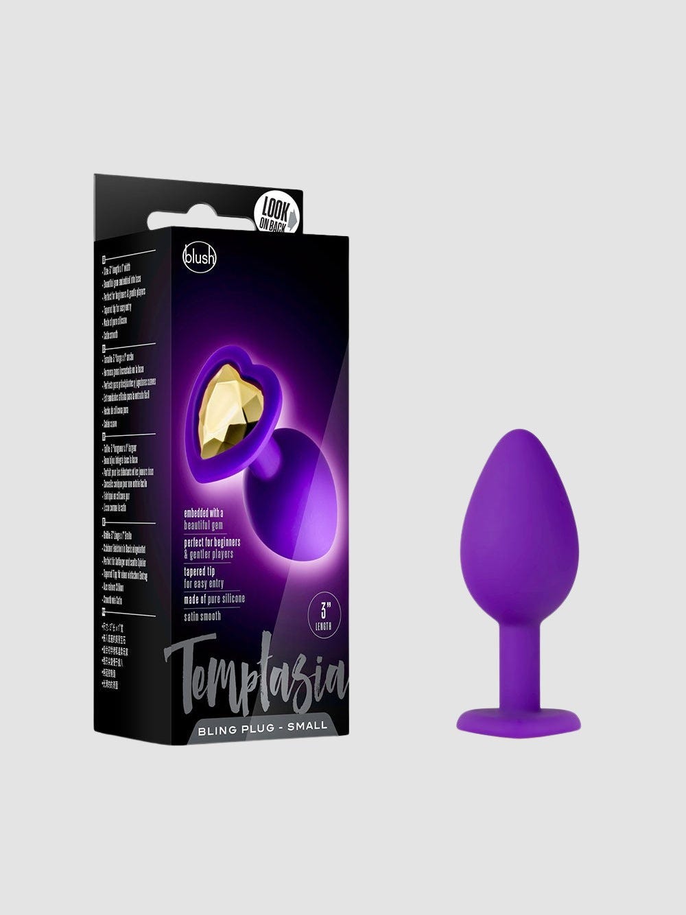 Plug Anal Temptasia Bling Plug Small