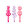 Kit 3 Plugs Anal Satisfyer Booty Call Colored