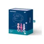 Kit 3 Plugs Anal Satisfyer Booty Call Colored