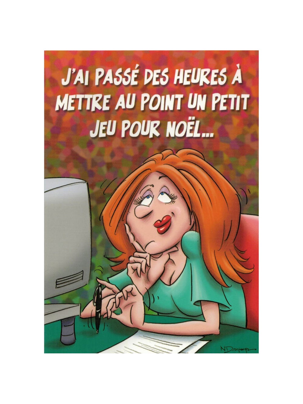 Carte de Noël Interactive Choix de Pipes main product photo