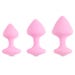 Kit de 3 Plugs Anal Bibi