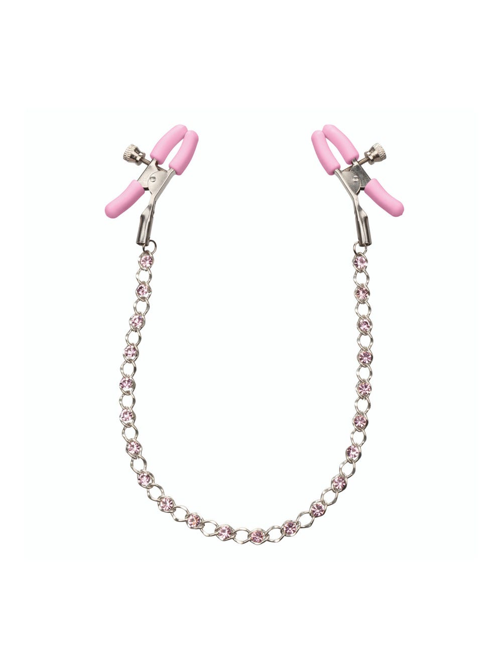 Pinces à Tétons Crystal Chain de CalExotics