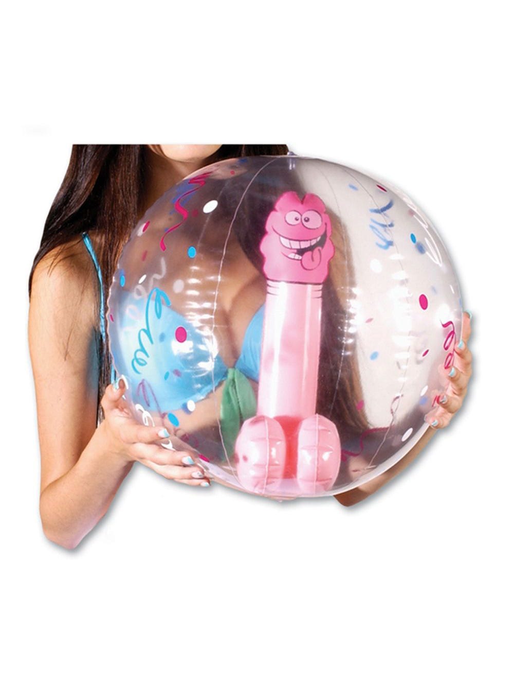 Ballon de Plage Pénis main product photo