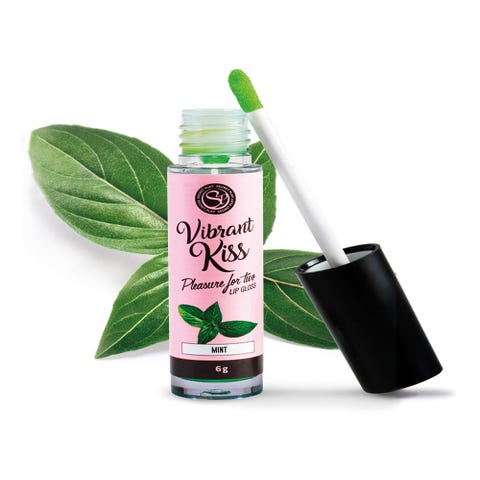 Gloss Vibrant Kiss Pleasure for Two Menthe