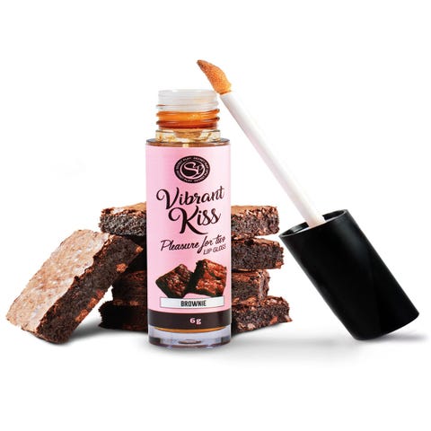 Gloss Vibrant Kiss Pleasure for Two Brownie Chocolat