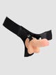 Gode Ceinture Réaliste Cuir Strap-On Beige 18 cm