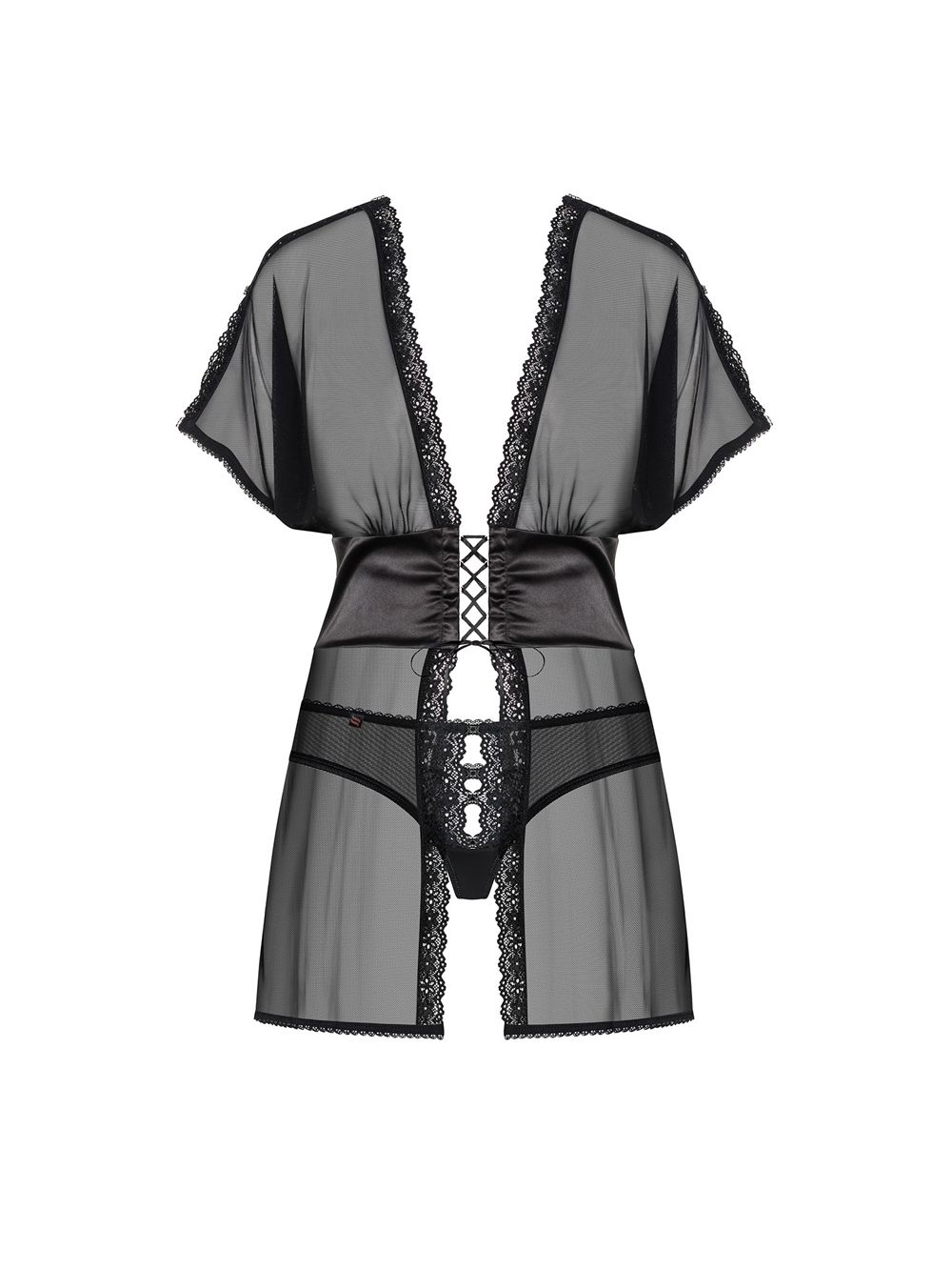 Nuisette Babydoll 868-BAB-1 Noire main product photo