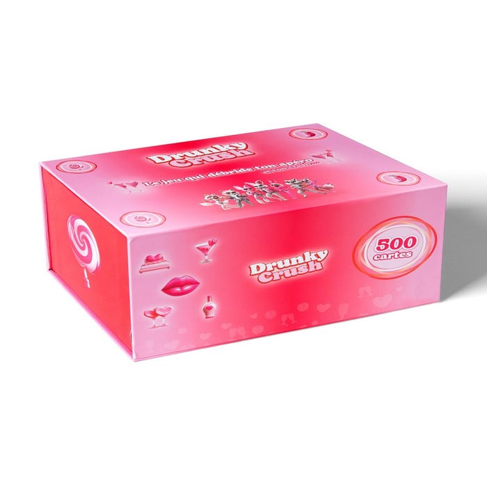 Jeu de cartes pour couple Drunky Crush