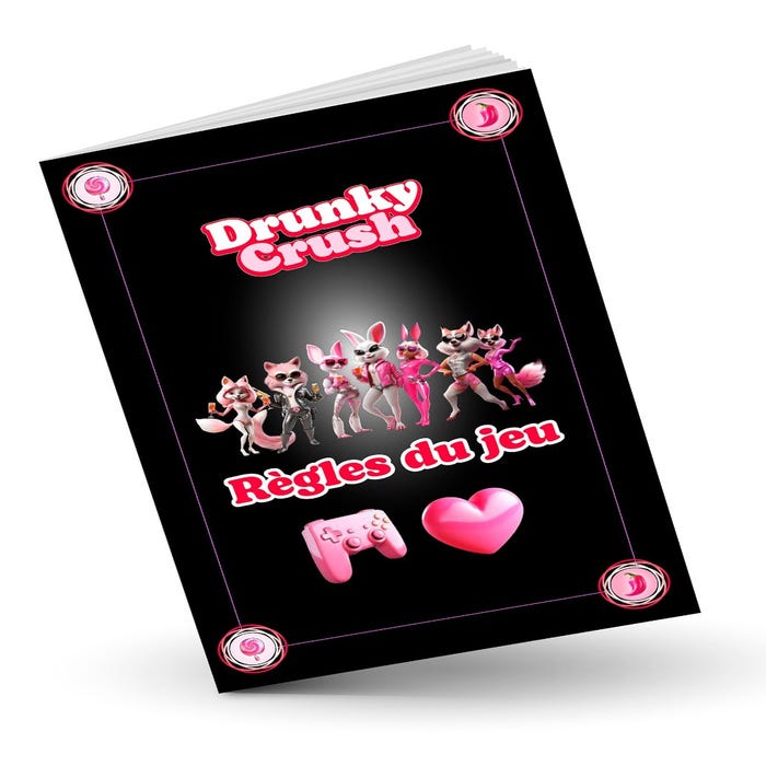 Jeu de cartes pour couple Drunky Crush