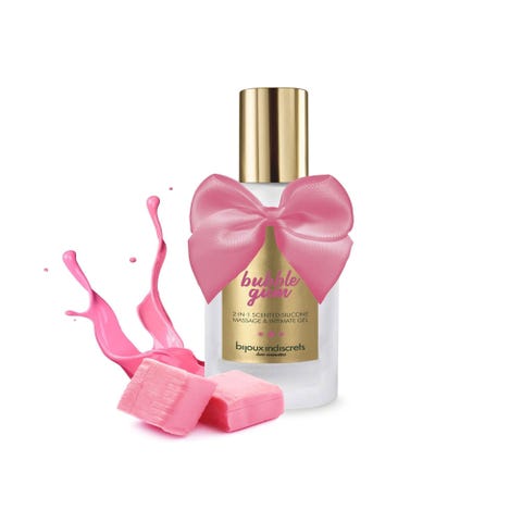 Gel de Massage & Lubrifiant Bubble Gum Silicone