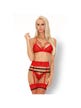 Ensemble Simanna 3 Pièces Salssa Red Collection