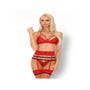 Ensemble Simanna 3 Pièces Salssa Red Collection