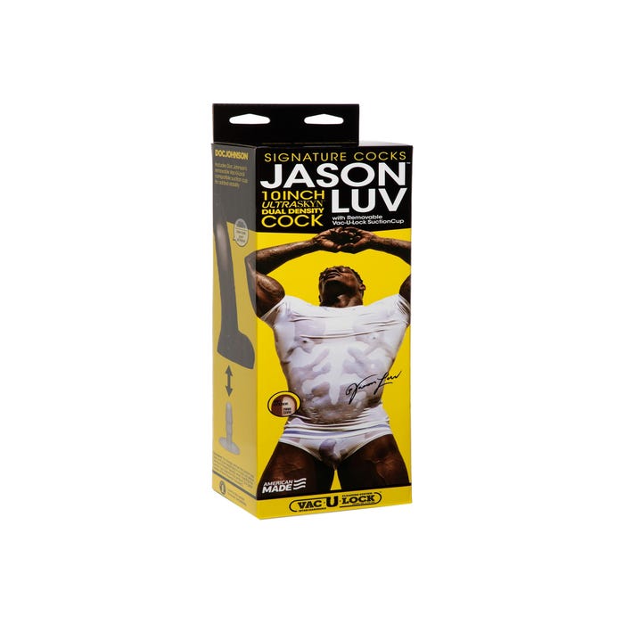 Dildo avec Testicules Vac-U-Lock Jason Luv 25,4 cm Signature Cocks