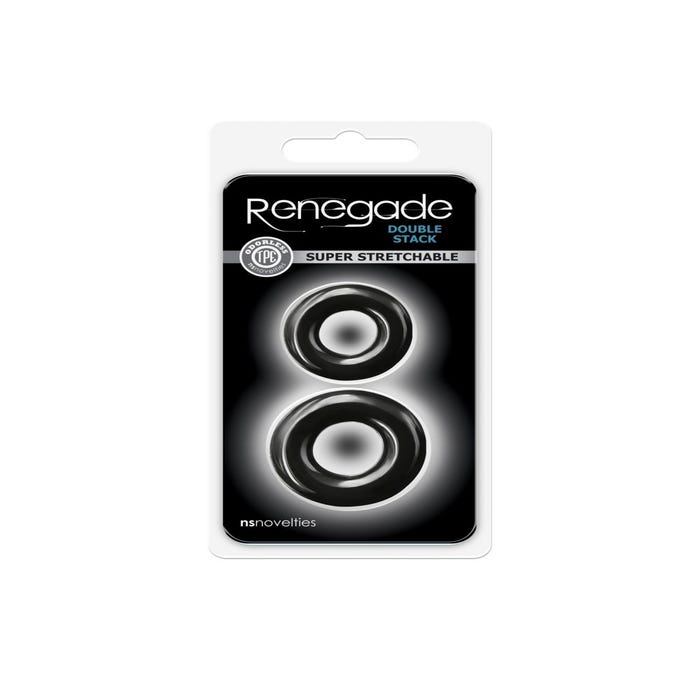 Kit de 2 Cockrings Renegade Double Stack 