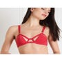 Soutien-Gorge Balconnet Tapage Nocturne Rouge