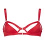 Soutien-Gorge Balconnet Tapage Nocturne Rouge