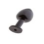 Plug Anal Ventouse en Aluminium Alu-Plug Noir Small