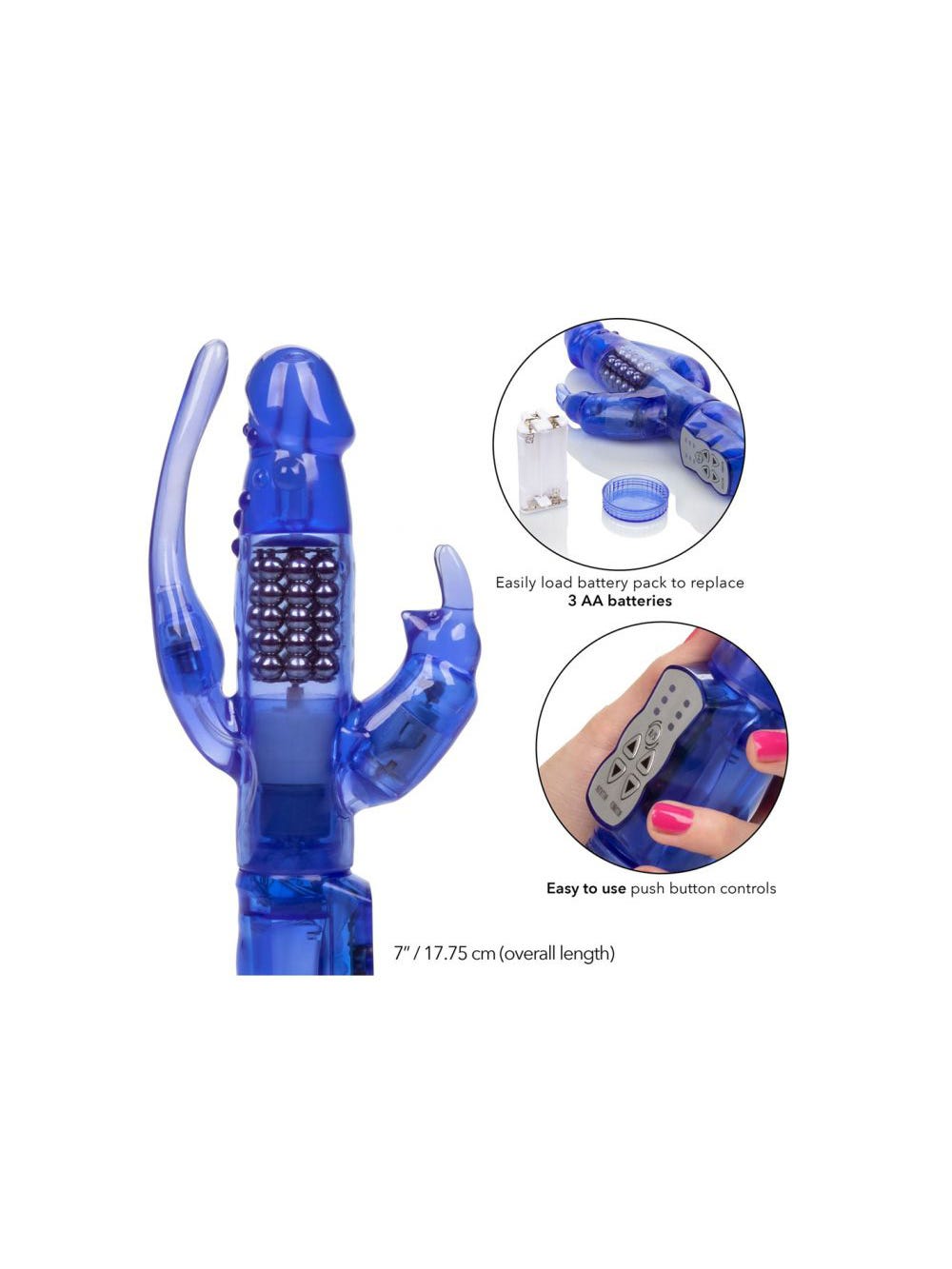 Stimulateur Rabbit Delight Triple Orgasm