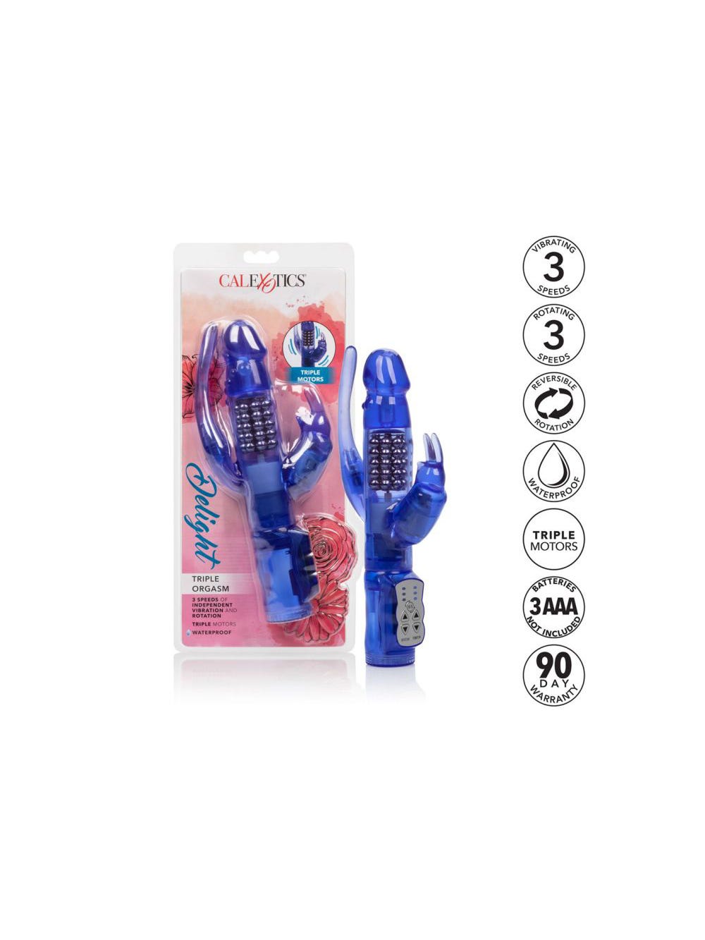 Stimulateur Rabbit Delight Triple Orgasm