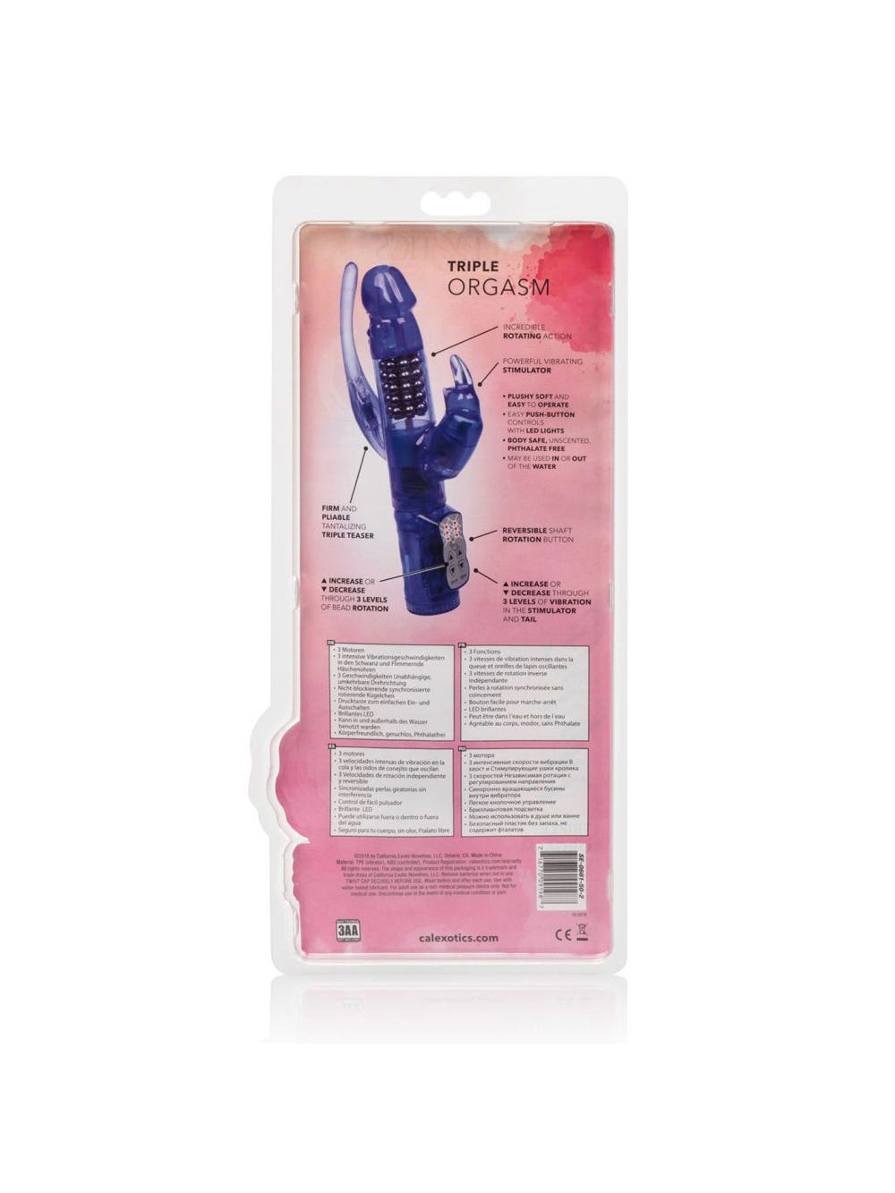 Stimulateur Rabbit Delight Triple Orgasm