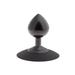 Plug Anal Ventouse en Aluminium Alu-Plug Noir Large