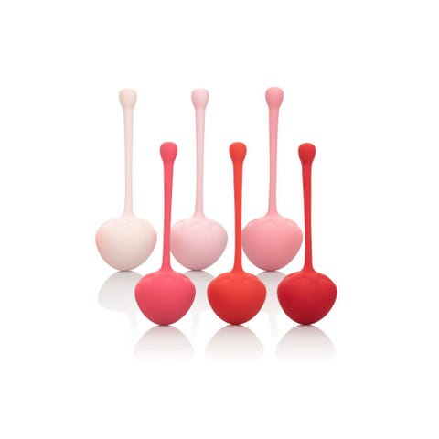 Kit Boules de Geisha Kegel Training Set Strawberry